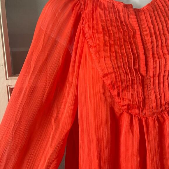 Elizabeth‎ and James Women's Pintuck Bib Dress - Picture 3 of 5